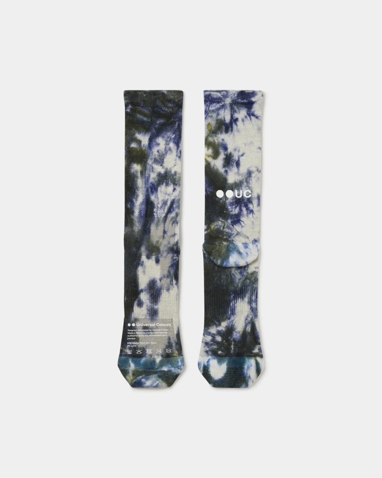 Spectrum Tie Merino Socks
