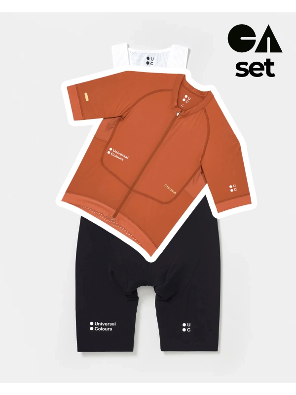 Zestaw Men's Chroma Bib Shorts + Chroma Short Sleeve Jersey