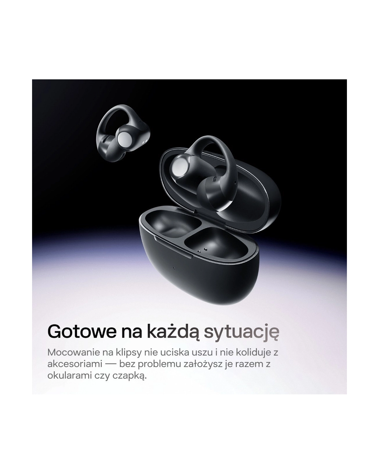 Słuchawki Shokz OpenDots One Black
