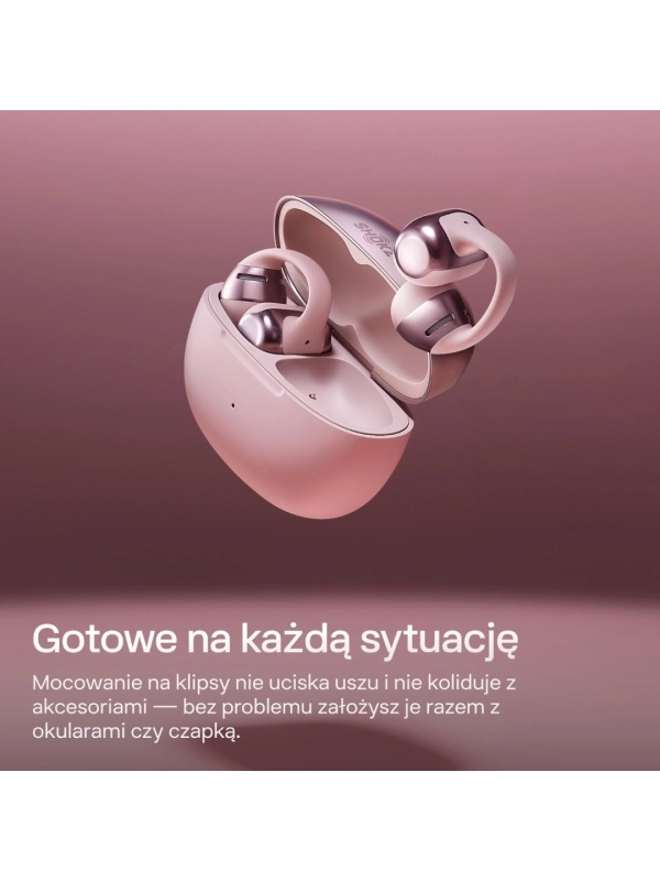 Słuchawki Shokz OpenDots One Pink