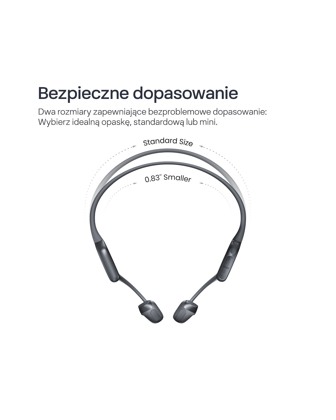 Słuchawki Shokz OpenRun Pro 2 BLACK MINI