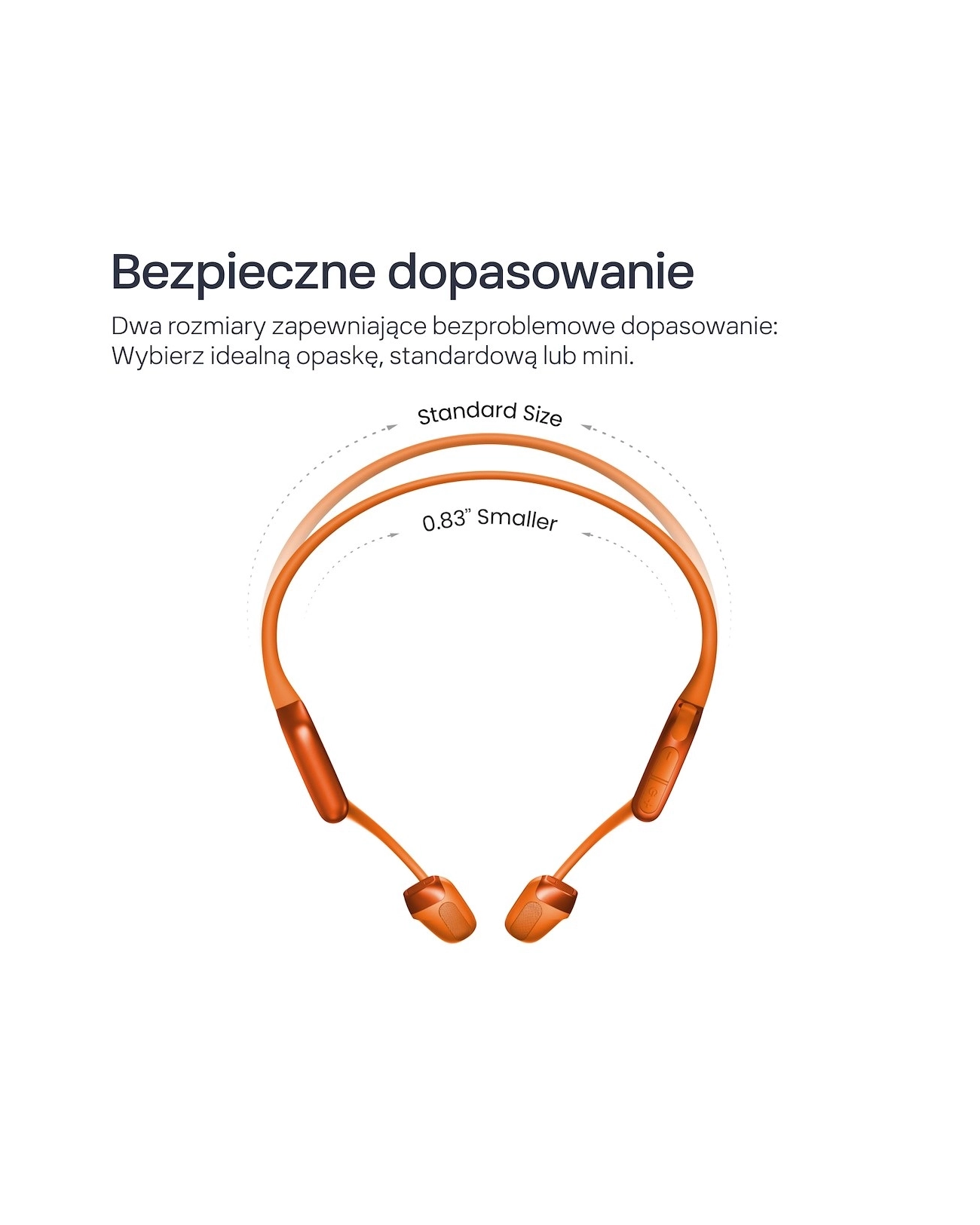 Słuchawki Shokz OpenRun Pro 2 ORANGE MINI