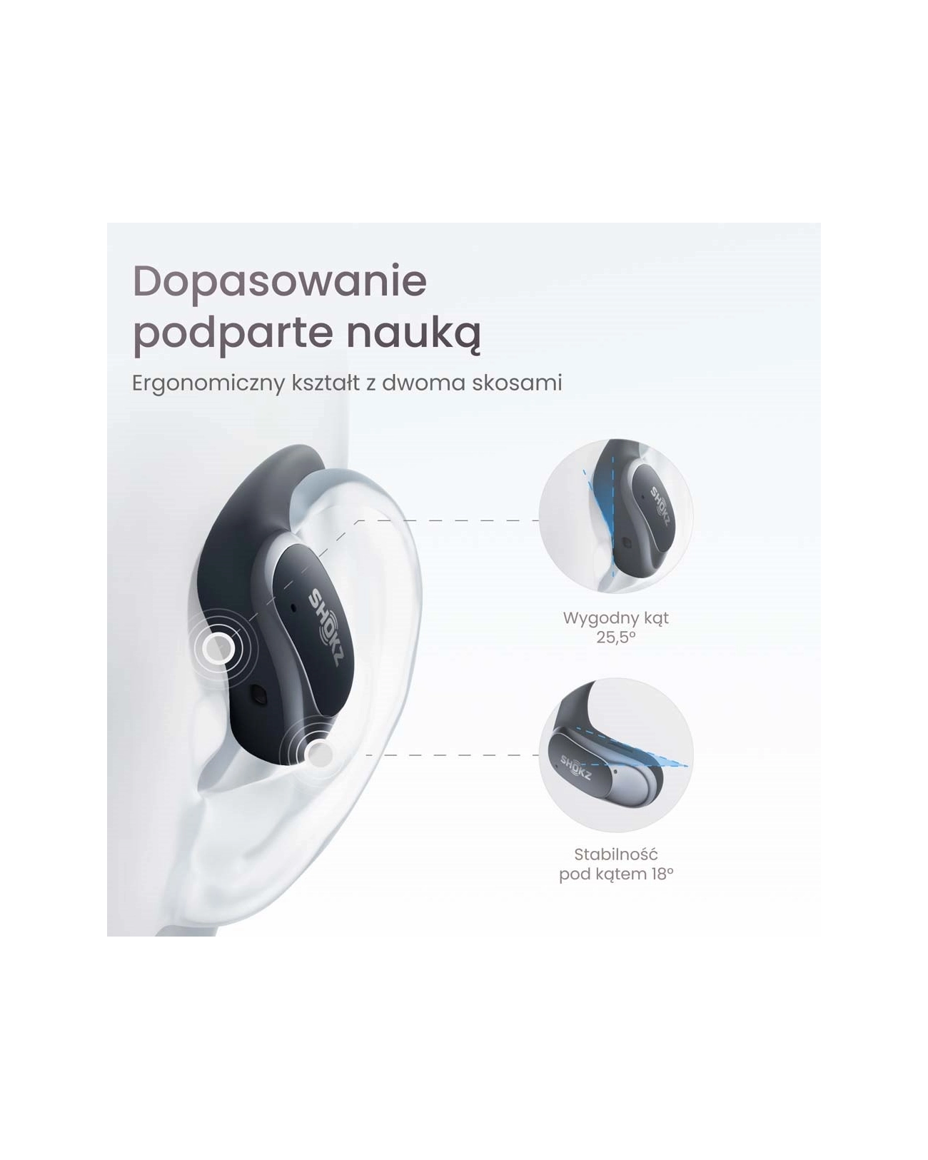Słuchawki Shokz OpenFit Air BLACK
