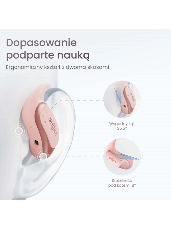 Słuchawki Shokz OpenFit Air PINK